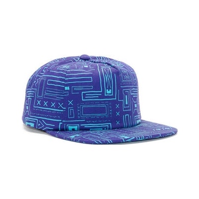 The Hundreds Geometric Purple Snapback