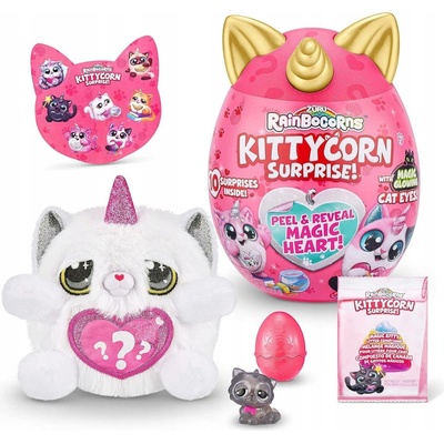 Rainbocorns VAJÍČKO S PŘEKVAPENÍM Kittycorn Surprise KOČIČKA Jednorožec