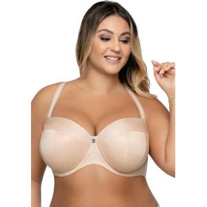 Ava Подплатен бежов сутиен 1787eh-70716-beige - Бежов, размер 80d