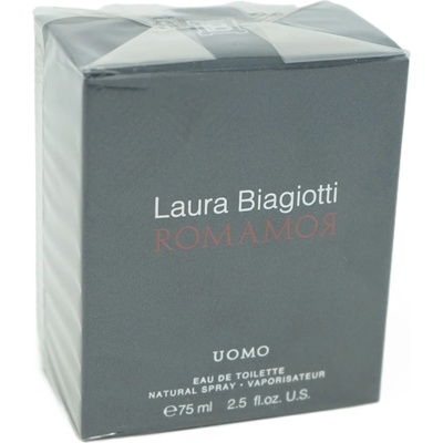 Laura Biagiotti Romamor Uomo toaletní voda pánská 75 ml