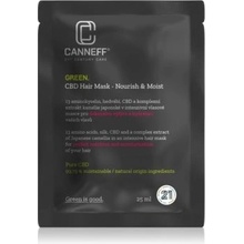 Canneff Green CBD Hair Mask regenerační a hydratační 25 ml