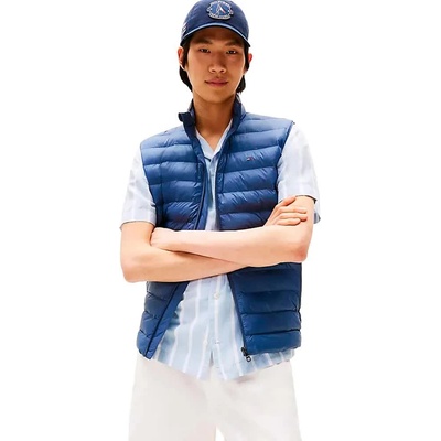 Tommy Hilfiger Потник Tommy hilfiger Packable Quilted vest - Blue (Faded Indigo)