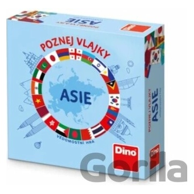 Dino Poznaj vlajky: Ázia