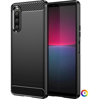 Image 1 of Sony Xperia 10 V Удароустойчив Carbon Fiber Калъф и Протектор