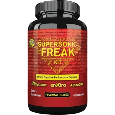 Pharma Freak Supersonic Freak | Hybrid Cognitive Performance [40 капсули]