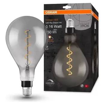 Image 1 of OSRAM Led ЛАМПА vintage 1906 led dim cl a160 smoke16 4w/818 e27 ledvance (ledvance 4058075270022)