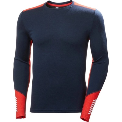 Helly Hansen Lifa Merino Midweight Crew Размер: XL / Цвят: тъмно син