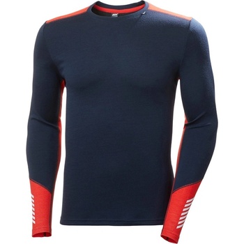 Helly Hansen Lifa Merino Midweight Crew Размер: XL / Цвят: тъмно син