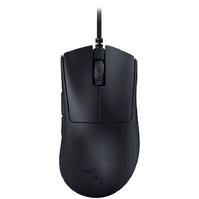 DeathAdder V3, Ergonomic Wired Gaming Mouse, Focus Pro 30K Optical Sensor, Optical Mouse Switches Gen-3, 90-million Clicks, Razer Speedflex Cab (RZ01-04640100-R3M1)