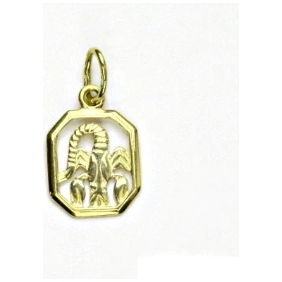 Čištín Zlatý přívěsek štír, znamení zvěrokruhu P 127