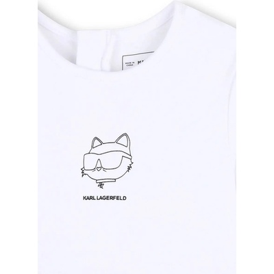 Karl Lagerfeld рокля от памук (Z31289.67.81)