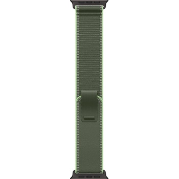 Apple 49mm Green/Neon Trail Loop - M/L - Black Titanium Finish (MG9P4ZM/A)