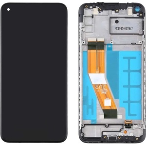  OEM Стъкло и LCD екран за Samsung Galaxy A11 / SM-A115, оригинален (OEM), черно (16726)