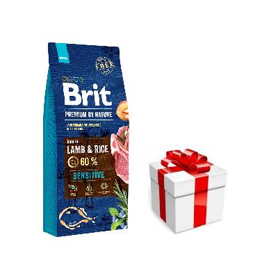 BRIT Premium By Nature Sensitive Lamb 15kg + PREKVAPENIE PRE VÁŠHO PSA