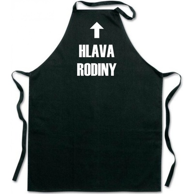 Povidlo.cz Zástěra Hlava rodiny Černá