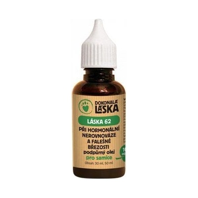 Dokonalá láska LÁSKA 62 Při hormonální nerovnováze 30 ml
