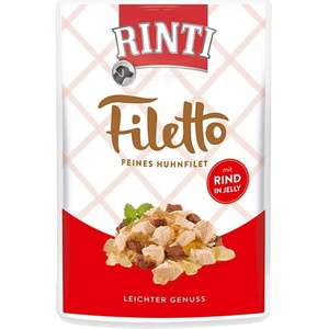 RINTI Капсула RINTI Filetto пиле + говеждо, 100г