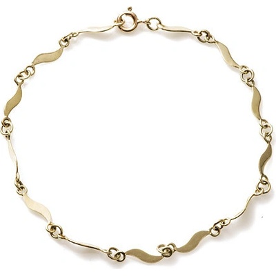 Zlatnictví zlatíčko zlatý náramek vlnky 000.00022