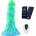 HISMITH WDA029-M Wildolo Glow-in-the-Dark Liquid Silicone Vibrating Dildo with Remote & App 20.8cm
