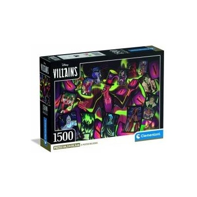 Clementoni Disney Villains puzzle 1500pcs
