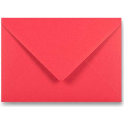 Clairefontaine Barevná obálka Clairefontaine, A5, olizová, červená, 20 ks