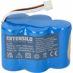 Extensilo Батерия за Ecovacs Deebot D66 / D68 / D73, 4500 mAh (888400118)