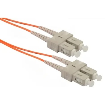 Image 1 of SeaMAX Оптична корда SeaMAX, 1m, SC-SC UPC, MM OM2 50/125, duplex, 2.0mm, LSZH (MM-PC-SC/SC-1-D)