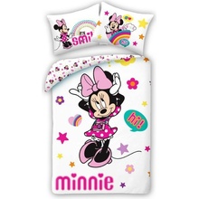 HALANTEX Obliečky Minnie Smile Bavlna 140x200 70x90