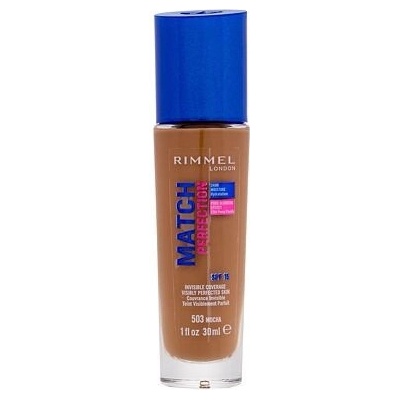 Rimmel Match Perfection tekutý make-up SPF20 503 Mocha 30 ml