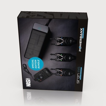 Nash Sada Signalizátorů Siren R4 3+1 + Powerbanka Powerbanx 80K Hub Bundle
