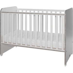 Lorelli Детско легло Lorelli - Sweet Dream, 60 x 120 cm, бяло и арт (10150540030A) - baby