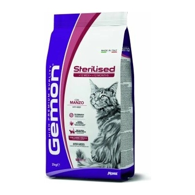GEMON Cat Sterilised hovězí 33/12 2 kg