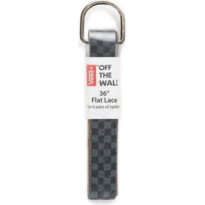 Vans 36 black/charcoal checkerboard