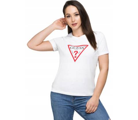 Guess Original Tee biela