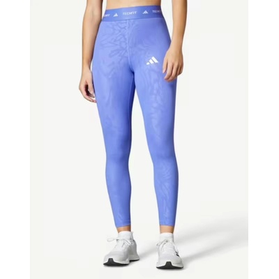 Adidas Techfit Printed 7/8 Leggings Blue