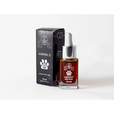 Cannrest animals 2% CBD Lososový olej 15 ml