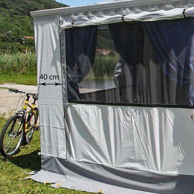 Fiamma Markýzový přestan Privacy Room F65/F80 370 cm O panel - 70cm Výška 245cm 250 cm 071/521