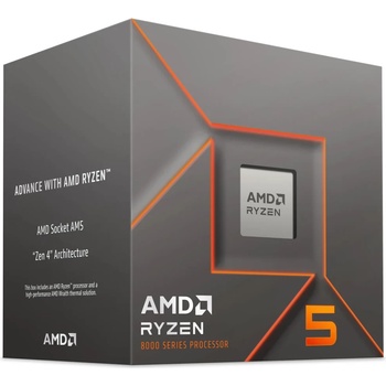 Image 1 of AMD Ryzen 5 8400F 6-Core 4.2GHz AM5 Box (100-100001591BOX)