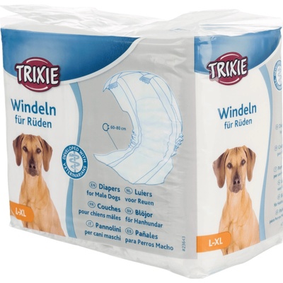Trixie Diapers for male dogs M–L 46–60 cm 12 ks