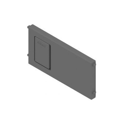Priečka Ambia-Line, šírka 100mm Tmavo sivá (OG)