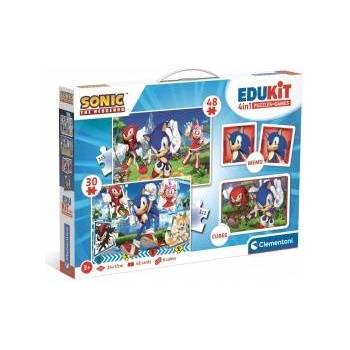 Clementoni Sonic The Hedgehog Edukit 4 in 1