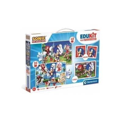 Clementoni Sonic The Hedgehog Edukit 4 in 1