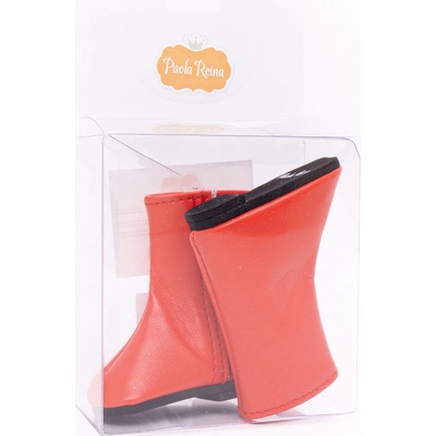 Paola Reina Boty pro panenky 32 cm Kozačky červené