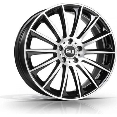 ELITE WHEELS EW02 WILD BEAUTY 8x19 5x112 ET35 black polished