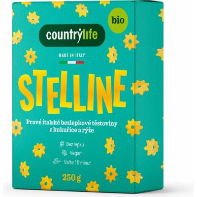Country Life stelline kukuřično-rýžové 250 g