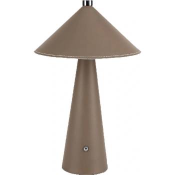 Image 1 of V-TAC 3W LED Настолна Лампа Батерия 4000mAh CCT: 3IN1 Кафяво Тяло Димираща - 23416 (23416)