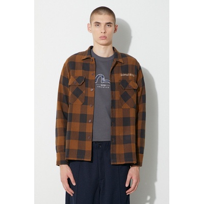 Universal Works Памучна риза Universal Works L/S Utility Shirt (29177)