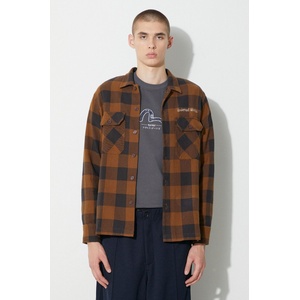 Universal Works Памучна риза L/S Utility Shirt (29177)