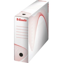 Esselte ES128201 archívný box bielo červený 355 x 250 x 100 mm