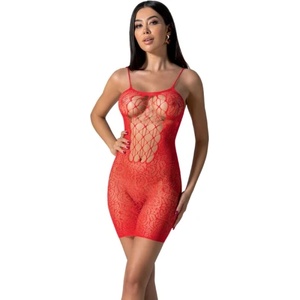 Passion Lingerie Мрежеста рокля Passion BS096 червена